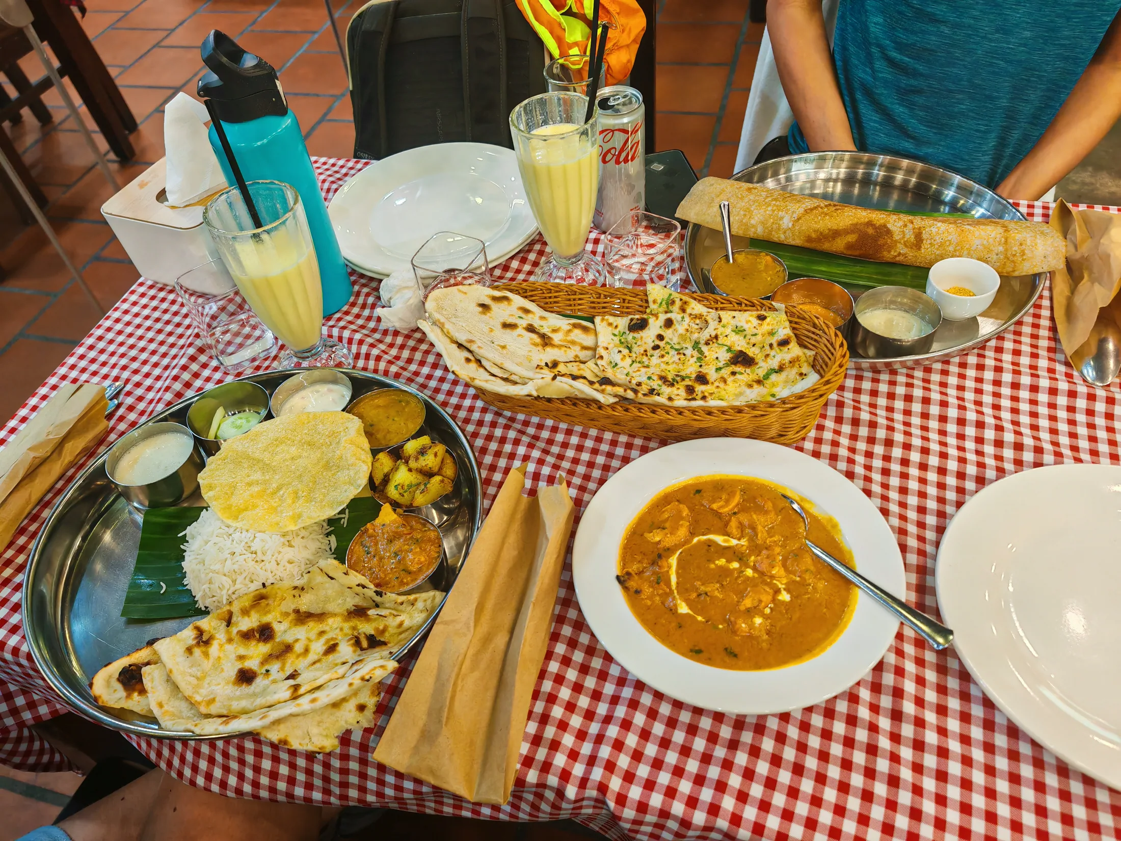 A meal shared during a stay in Da Nang